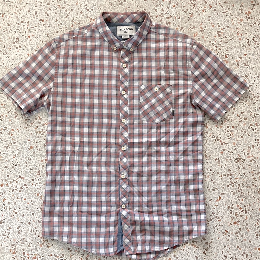 Billabong Plaid Woven